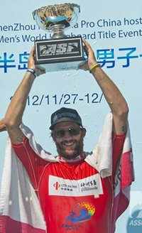 Taylor Jensen, ASP World Longboard Champion.