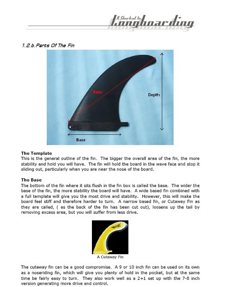 A Shortcut To Longboarding by Lee Ryan - Sample Page.
